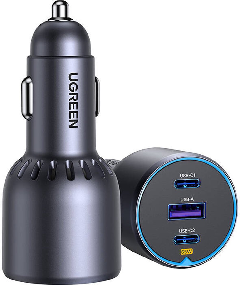 UGREEN 75W 3-port hurtig billader
