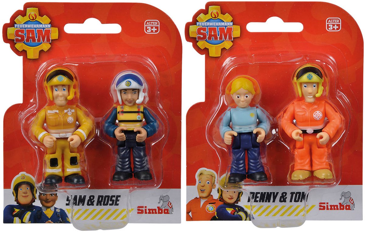 Simba Fireman Sam Play Figures 2pcs.
