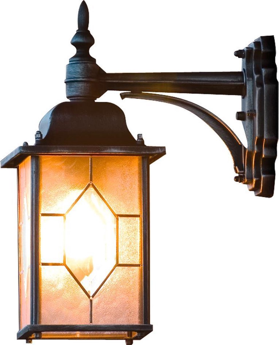 Applique extérieure Konstsmide Milano 7248-759 E27 75 W noir, argent