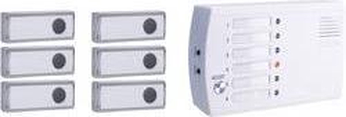 m-e modern-electronics FRS-106.1 Sonnette sans fil Système dappel radio