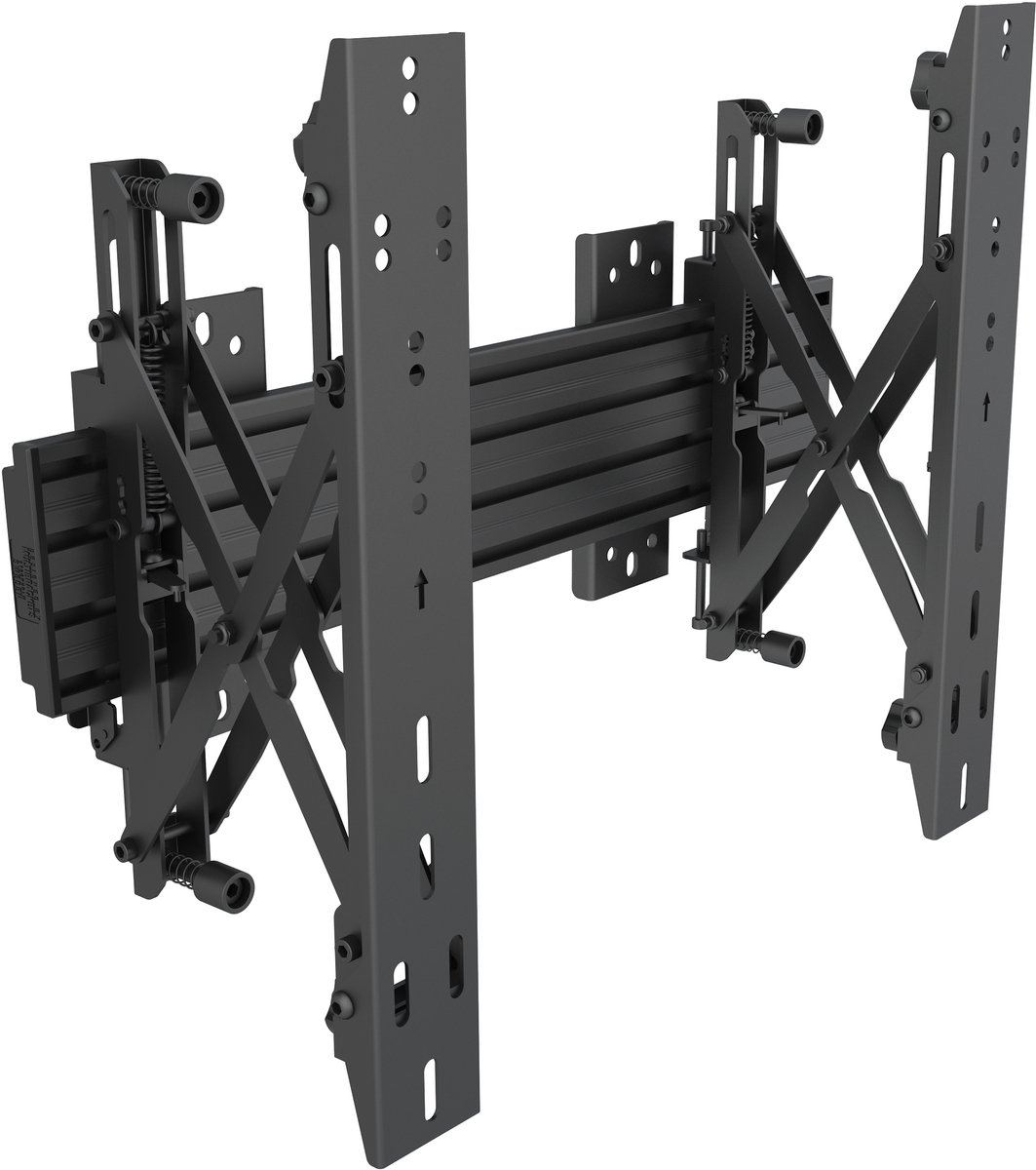 Multibrackets MBW1x1U Push In Pop Out 48cm Black - Maks 30 kg - Maks størrelse 65"