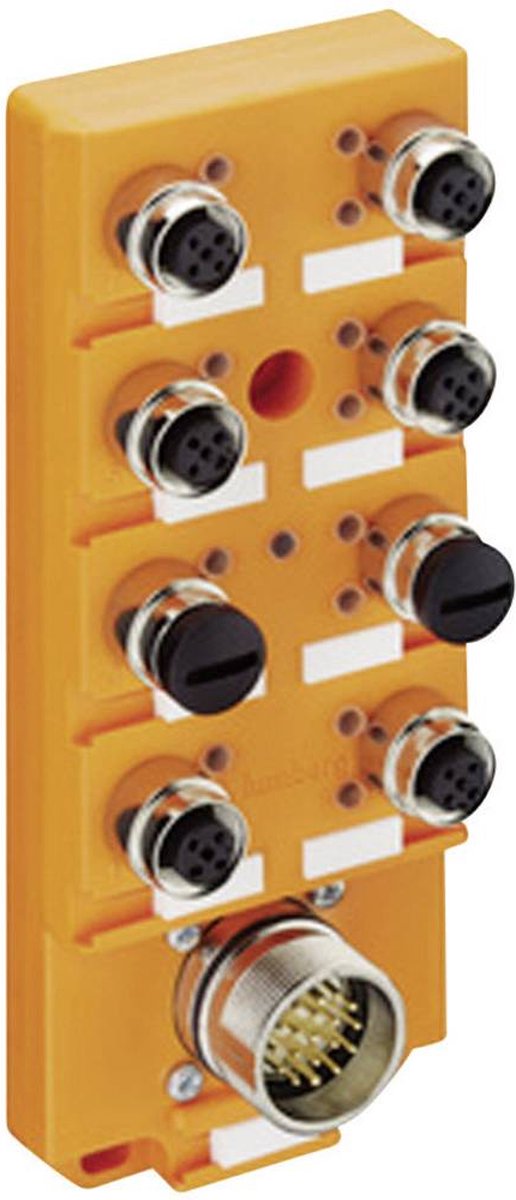 Répartiteur passif M12 filetage métal Lumberg Automation ASBSV 8/LED 5 11138 1 pc(s)