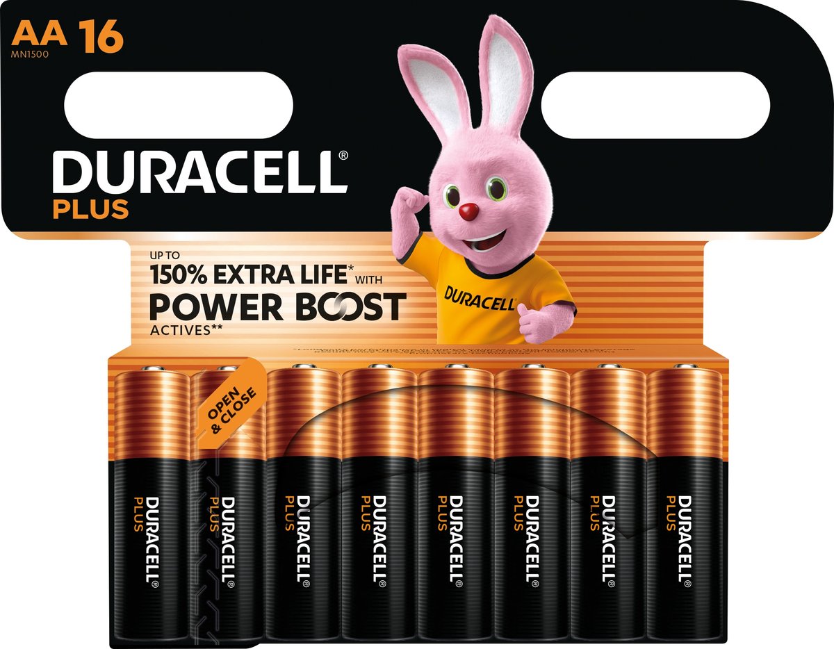 DURACELL Plus AA (16-Pack)