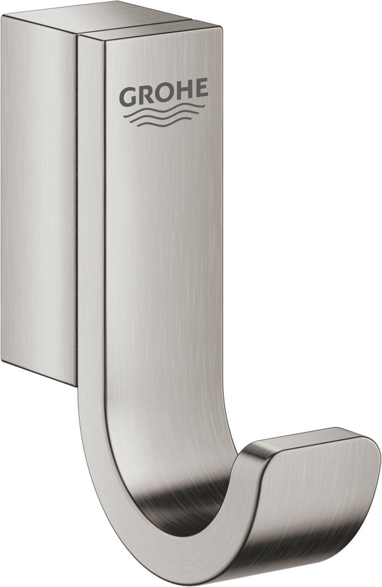 Grohe Selection Krog til badekåbe, Supersteel