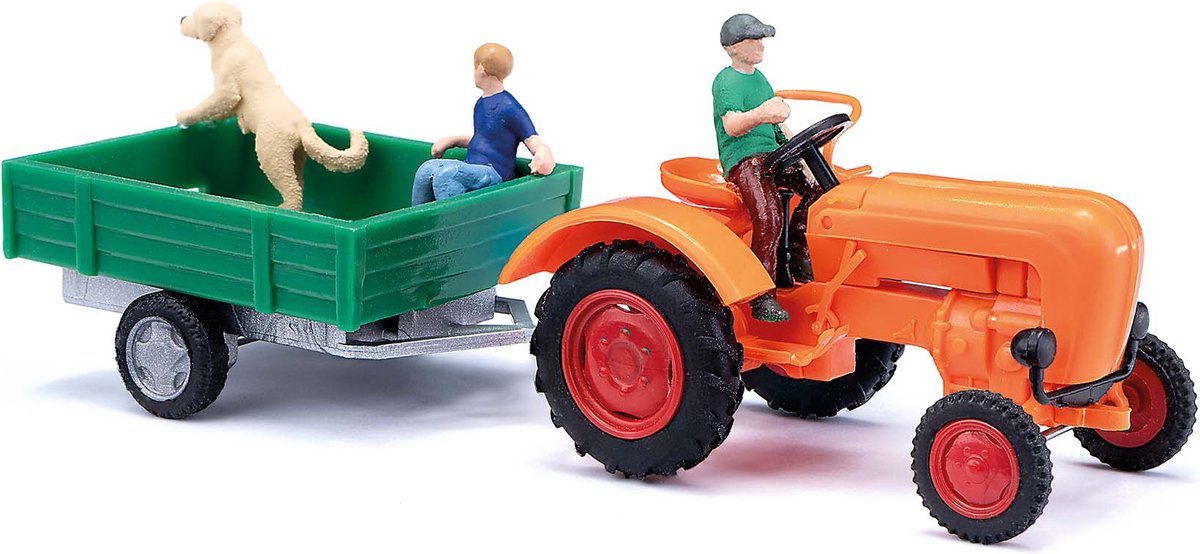 Busch 50052 H0 Modèle réduit de véhicule agricole Allgaier 111 L