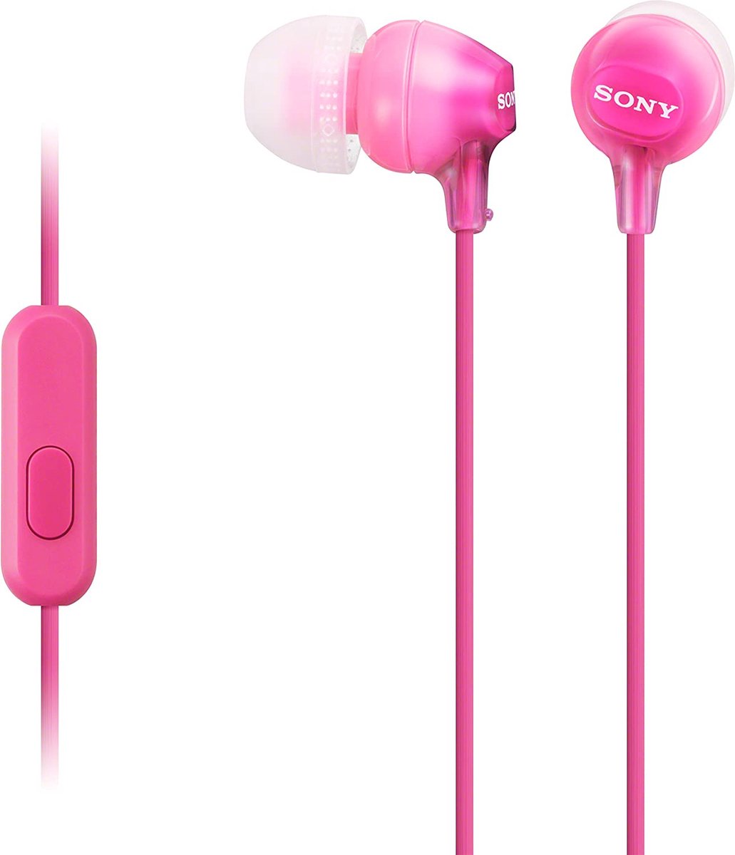 Sony MDR-EX15AP - In-ear - Mikrofon - Pink