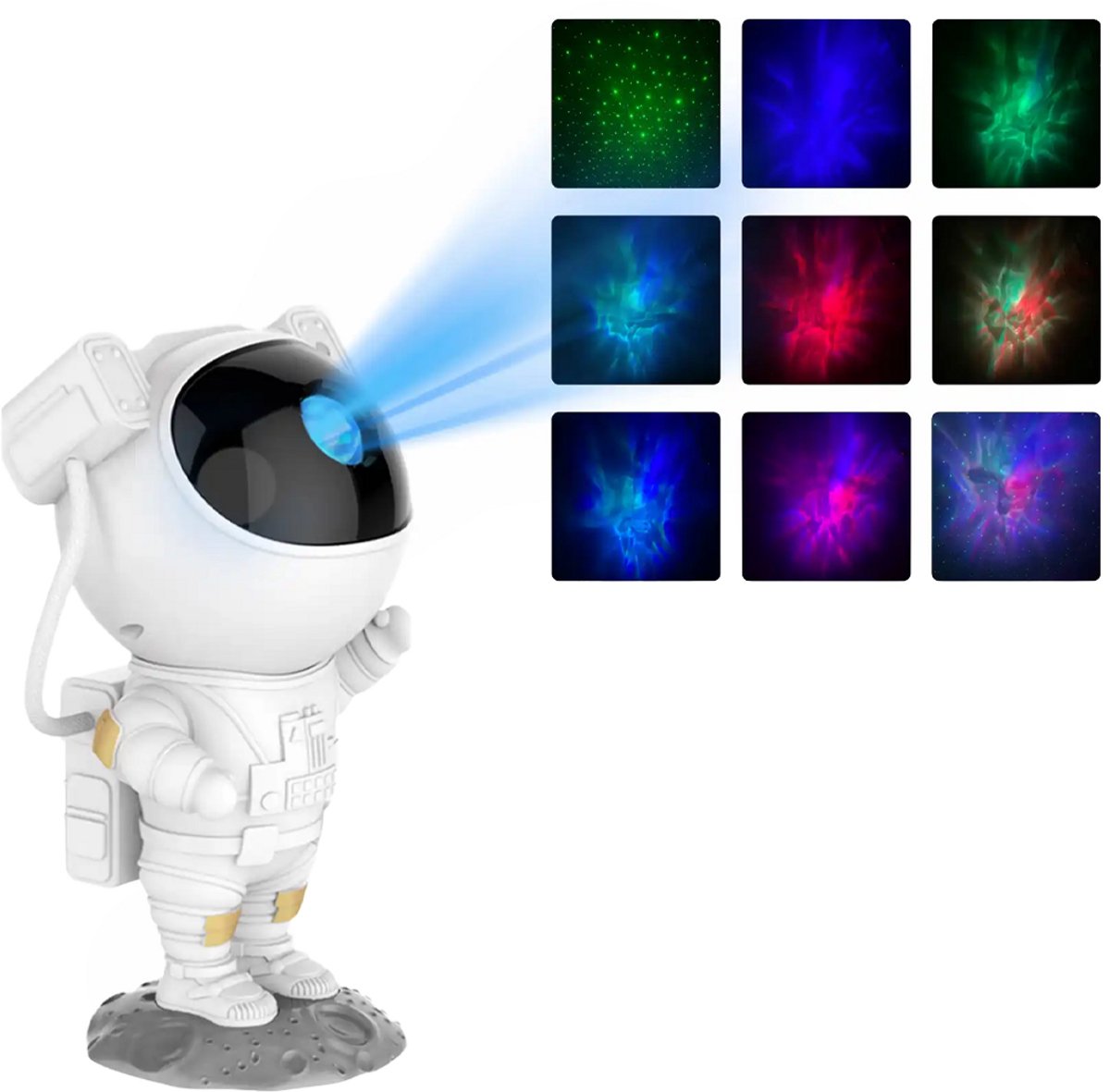 DENVER Astronaut Galaxy Lamp