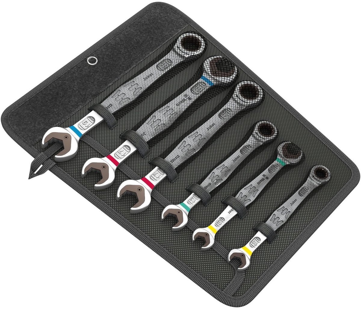 Wera 05020022001 Joker Jeu de clés mixtes à cliquet 6 pièces 8 - 32 mm