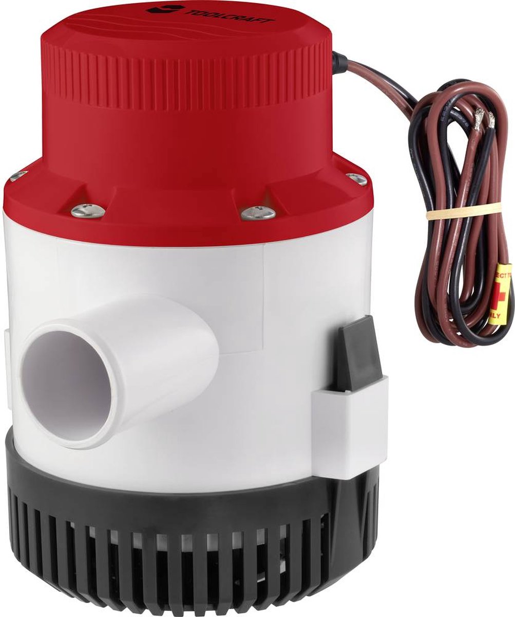 TOOLCRAFT TO-7159134 Pompe submersible basse tension 13249 l/h 12 V/DC