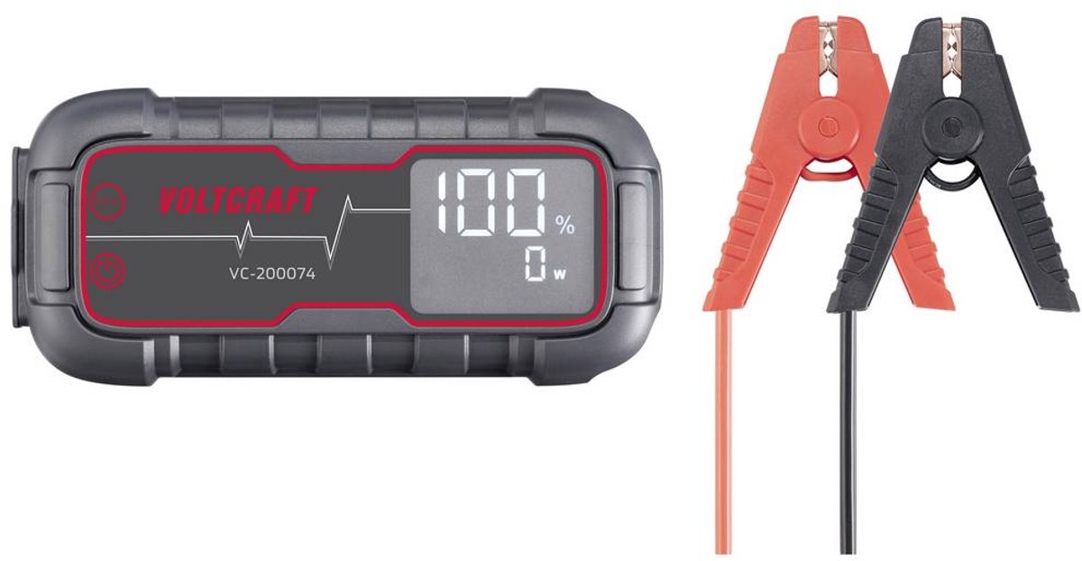 VOLTCRAFT Système de démarrage rapide VC-200074 VC-16026005 Courant daide au démarrage (12 V)=1000 A protection électronique