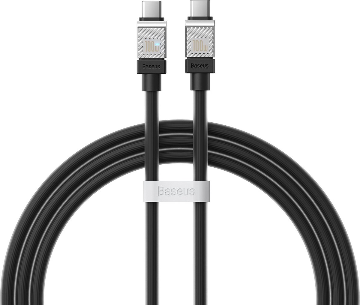 Baseus Tungsten Gold Cable Type-C to Type-C 100W 2m (black)
