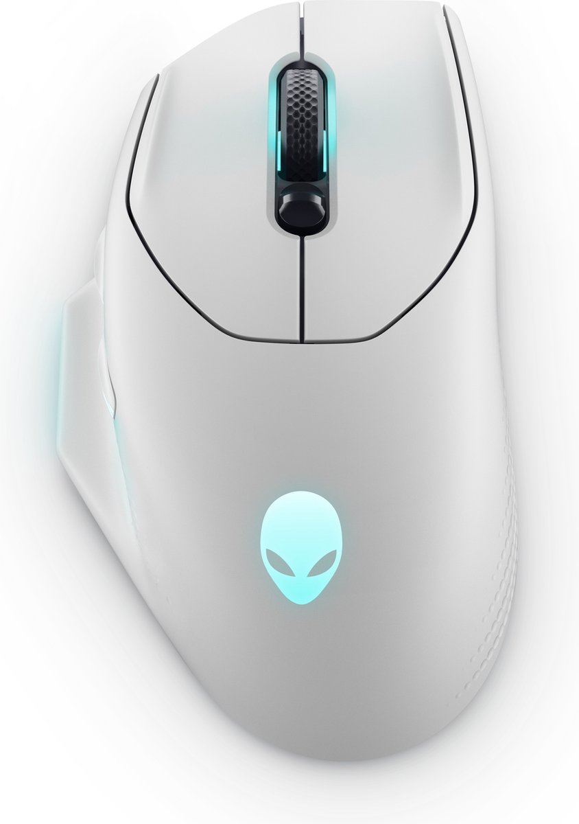 Dell Alienware AW620M - Mus - Optisk - 7 knapper - Hvid