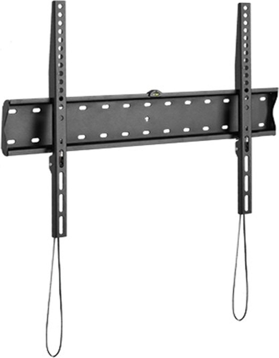 Gembird WM-70F-01 - mounting kit - fixed - for flat panel - 40 kg - fine texture black - Maks 40 kg - Maks størrelse 70"