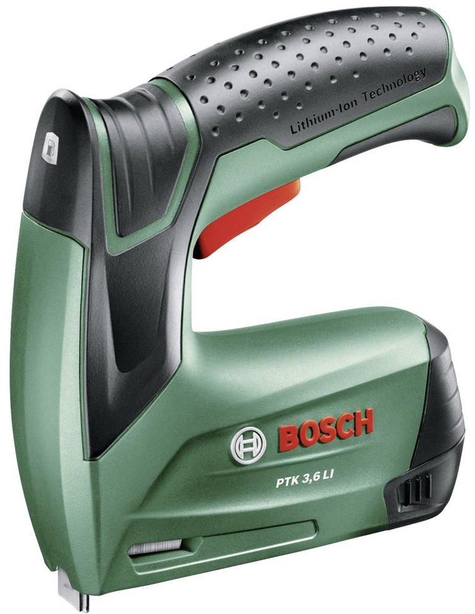 Bosch Home and Garden PTK 0603968203 Agrafeuse sans fil + batterie, + chargeur