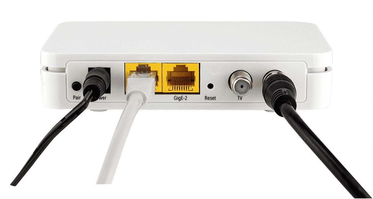 Kathrein EXI 02 LAN Ethernet via alimentation IP coaxiale 900 MBit/s