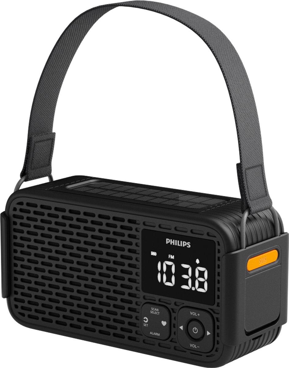 Philips TAR3500/00 radio - AM/FM - Mono - Sort