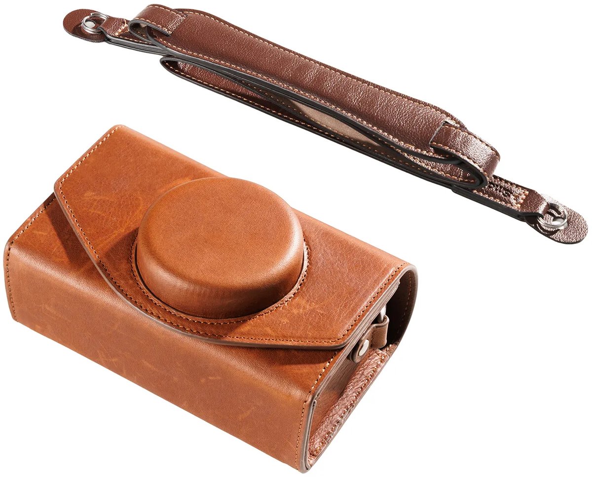 SmallRig 5986 Leather Storage Bag for FUJIFILM X-E5 / X100VI Brown
