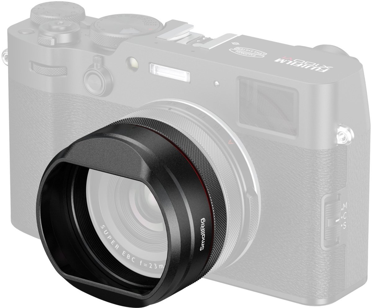 SmallRig 5848 Lens Hood for FUJIFILM X100VI / X100V (Black)