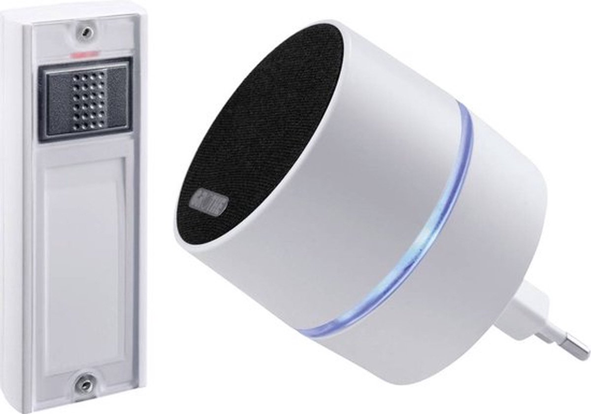 Grothe 43600 Carillon sans fil Set complet avec porte-nom