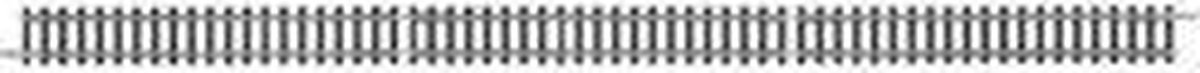 T14902 (N) Voie Minitrix Rail droit 312.6 mm 10 pc(s)