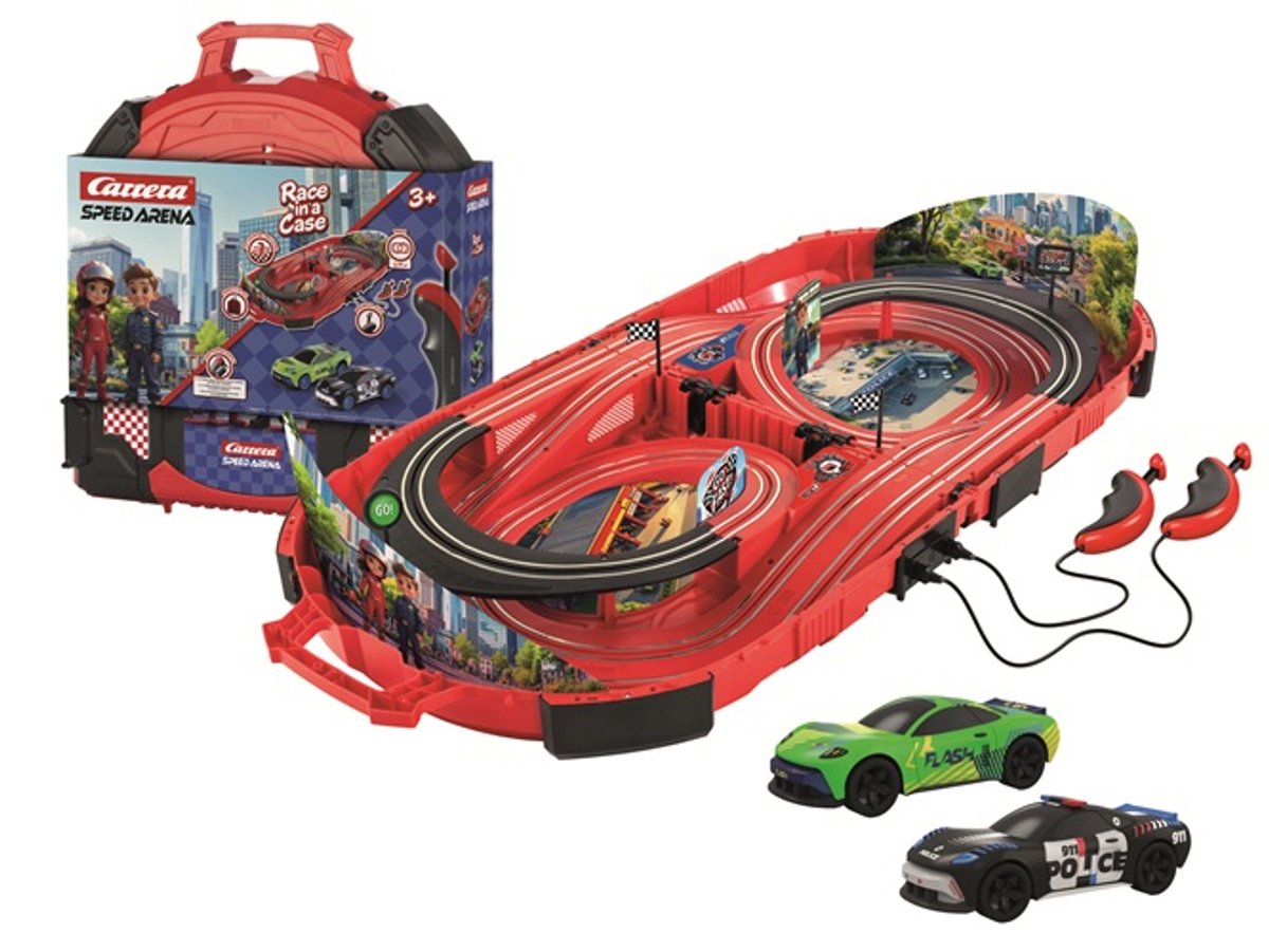 Carrera Speed ​​Arena - Police Chase Race Track