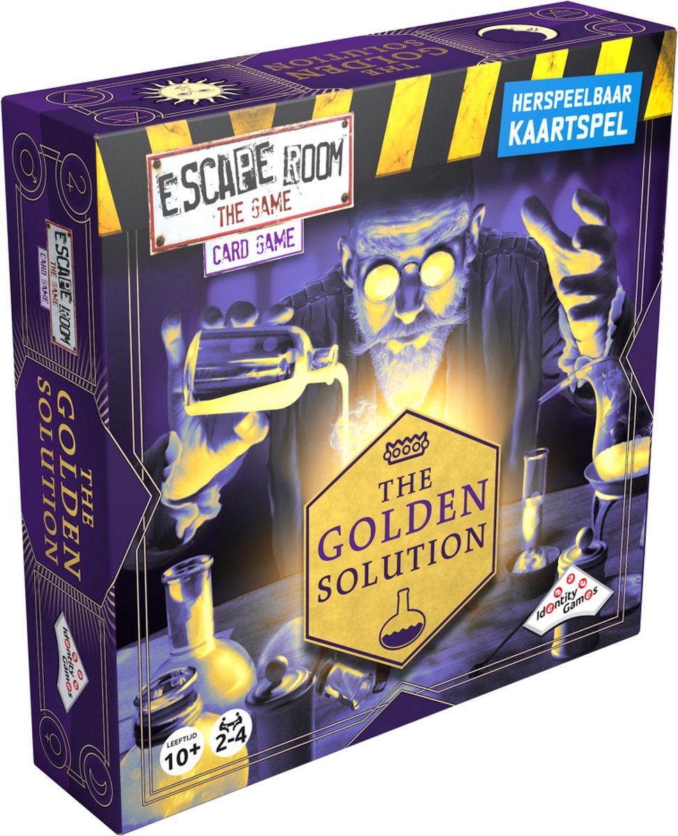 Identity Games Escape Room The Game Card Game The Golden Solution