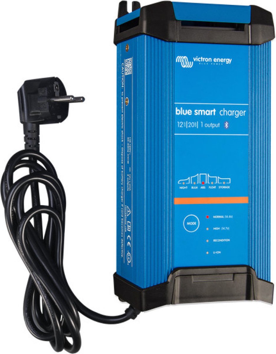 Victron Energy Chargeur pour batteries au plomb Blue Smart 12/20 12 V Courant de charge (max.) 20 A