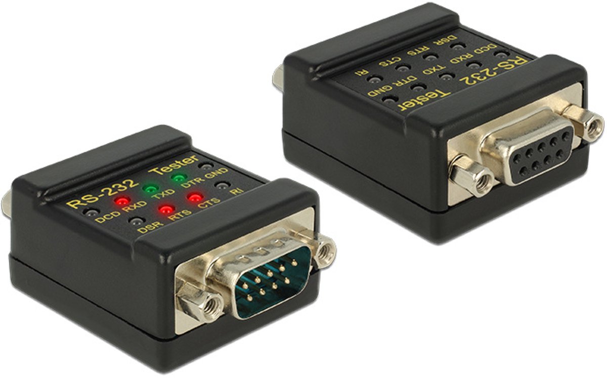 DeLOCK RS-232 Tester DB9 female > DB9 male
