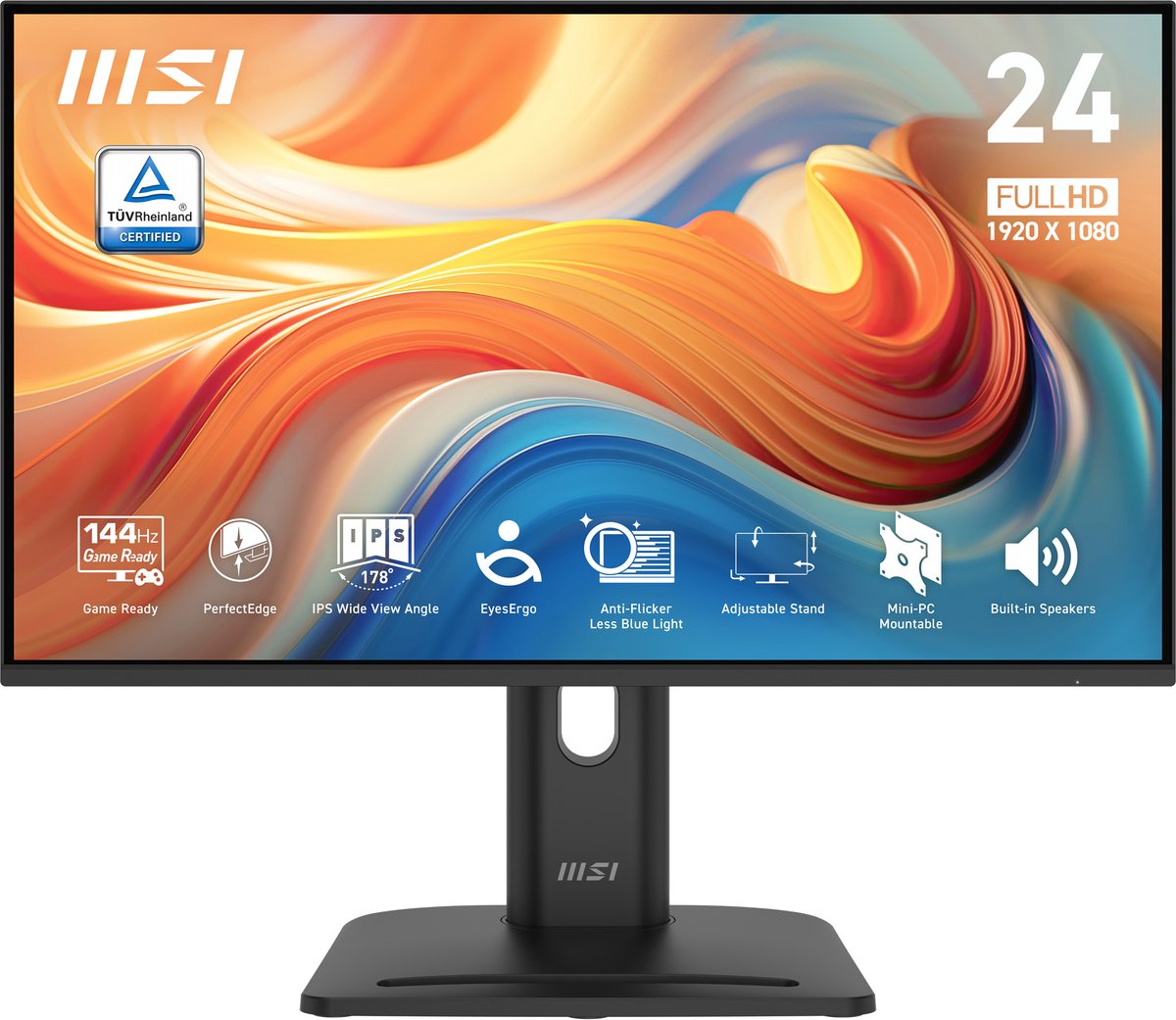 24" MSI PRO MP245PG E14 - 1920x1080 (FHD) - 144Hz - IPS