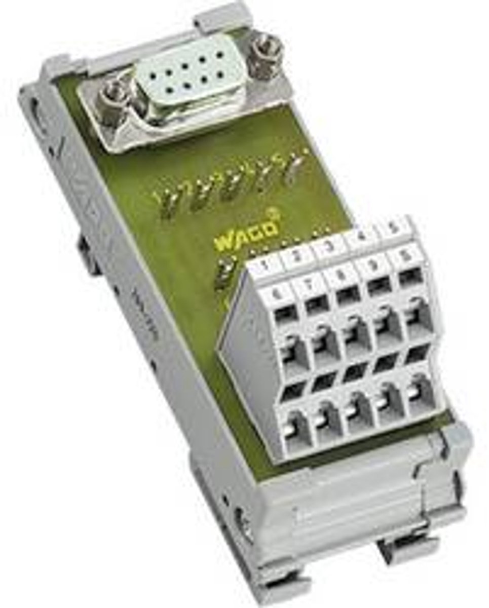 Module de transfert Sub-D 0289-0725 WAGO 51231186