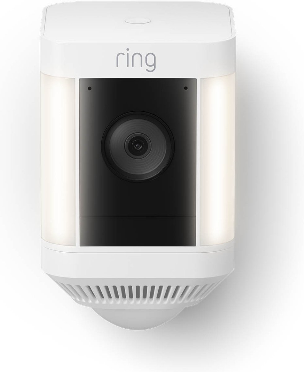 8SB1S2-WEU0 ring Spotlight Cam Plus - Battery - White Wi-Fi IP Caméra de surveillance 1920 x 1080 pixels