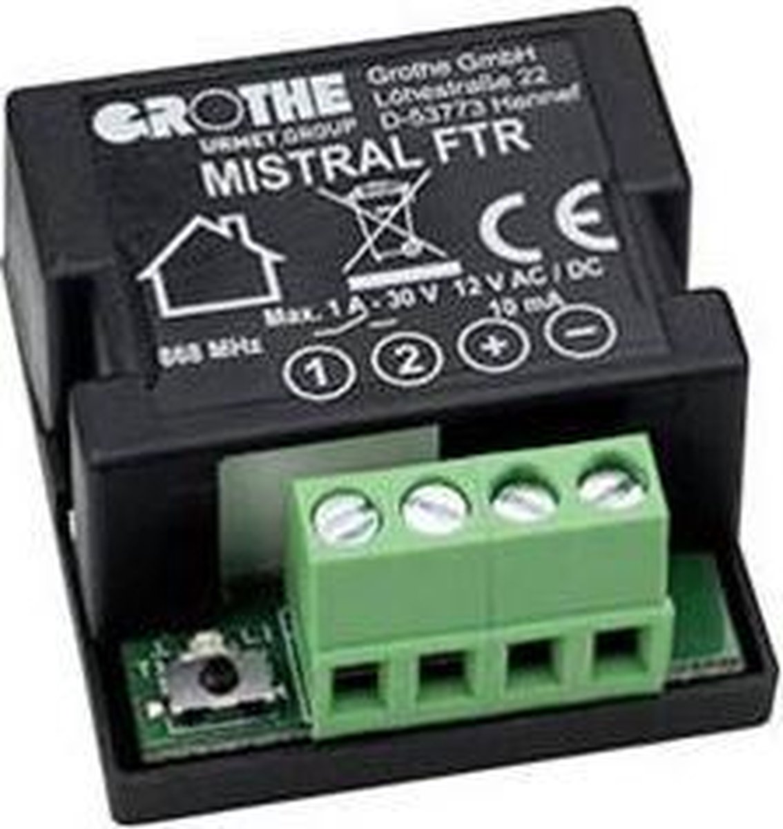 Grothe 43387 Gâche électrique sans fil Module radio