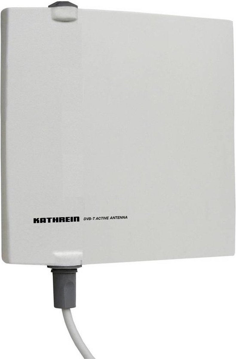 Antenne plate DVB-T/T2 active Kathrein BZD 40 extérieure 18 dB gris