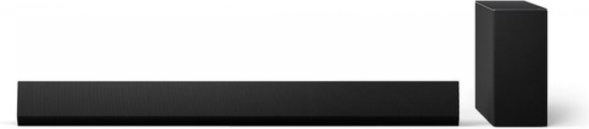 LG Electronics DSG10TY.DDEULLK Barre de son noir avec subwoofer sans fil, Dolby Atmos®, audio haute résolution, fixation murale, Bluetooth®, WiFi