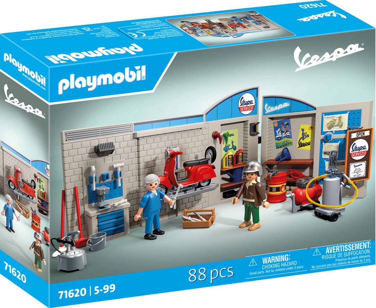 Playmobil Volkswagen - 60s Vespa Garage