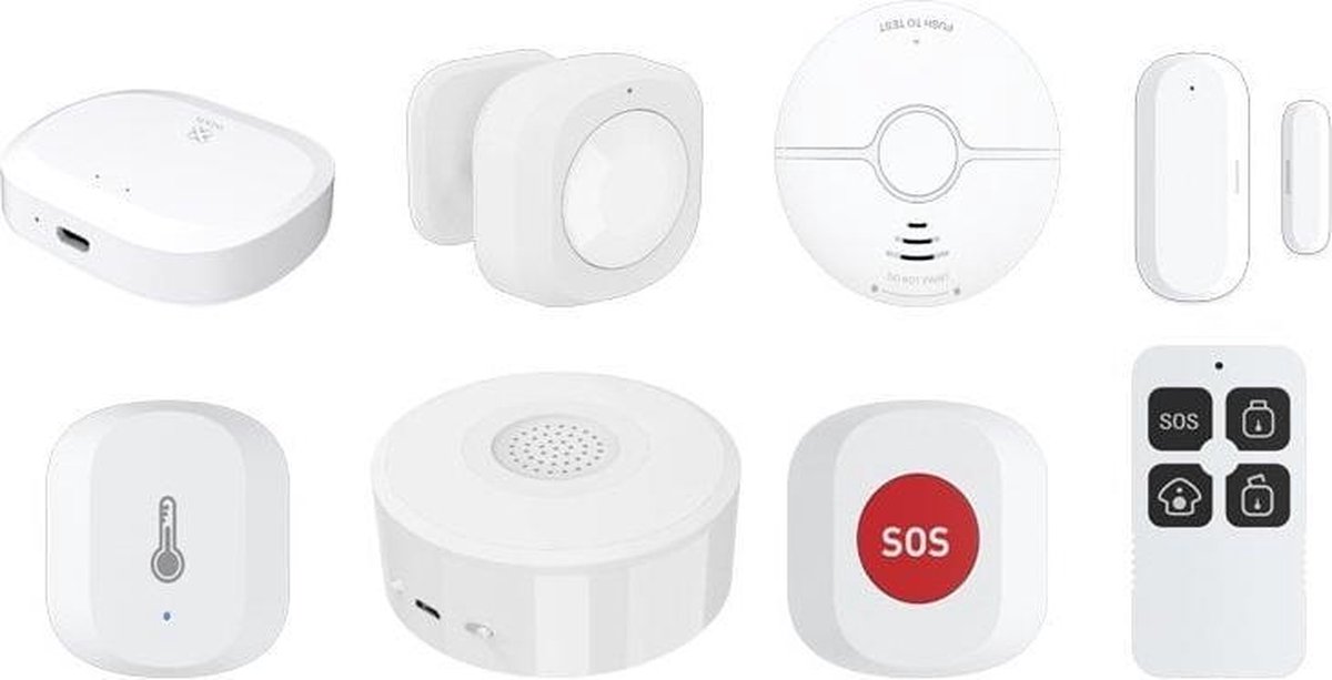 Woox Security Kit Pro - home security system - ZigBee 3.0