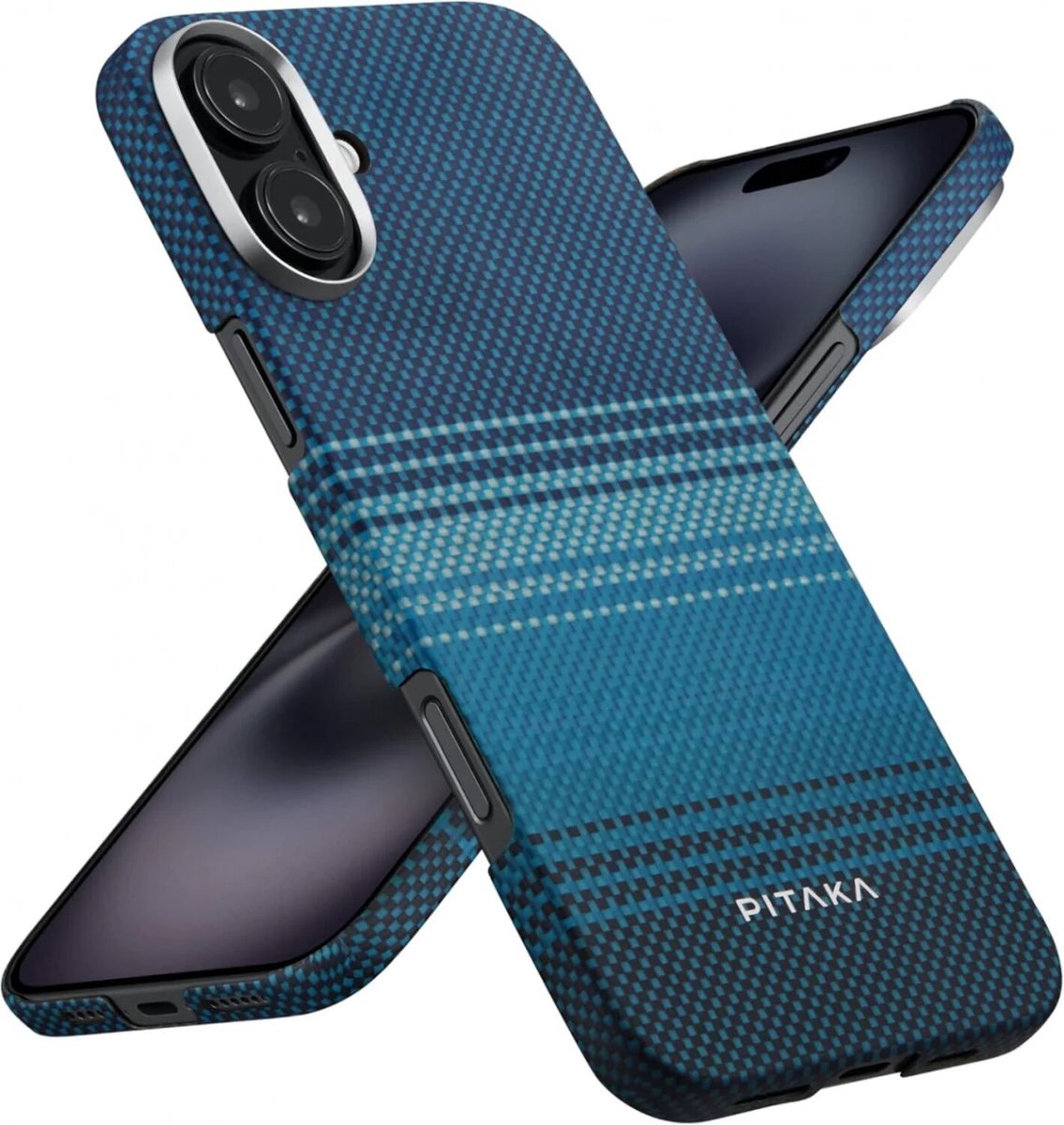 PITAKA Tactile Woven Case Moonrise - iPhone 16