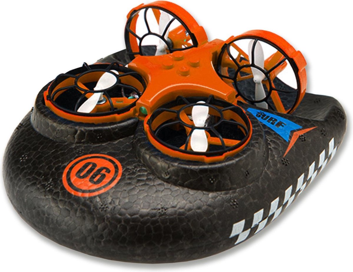 Amewi TRIX 3-IN-1 Drone Hovercraft Orange
