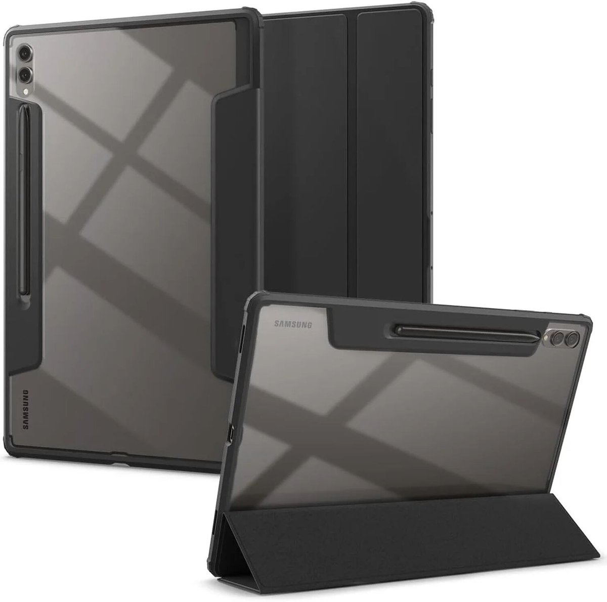 Spigen Ultra Hybrid Pro - black - Samsung Galaxy Tab S10/S9/S8 Ultra
