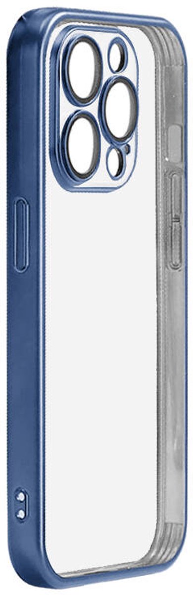 Joyroom JR-15Q2 Matte Protective Case for iPhone 15 Pro (Blue)