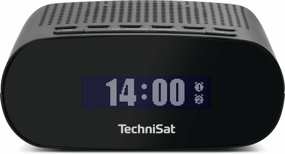 TechniSat TECHNIRADIO 50 Radio de table DAB+, FM DAB+, FM fonction réveil noir