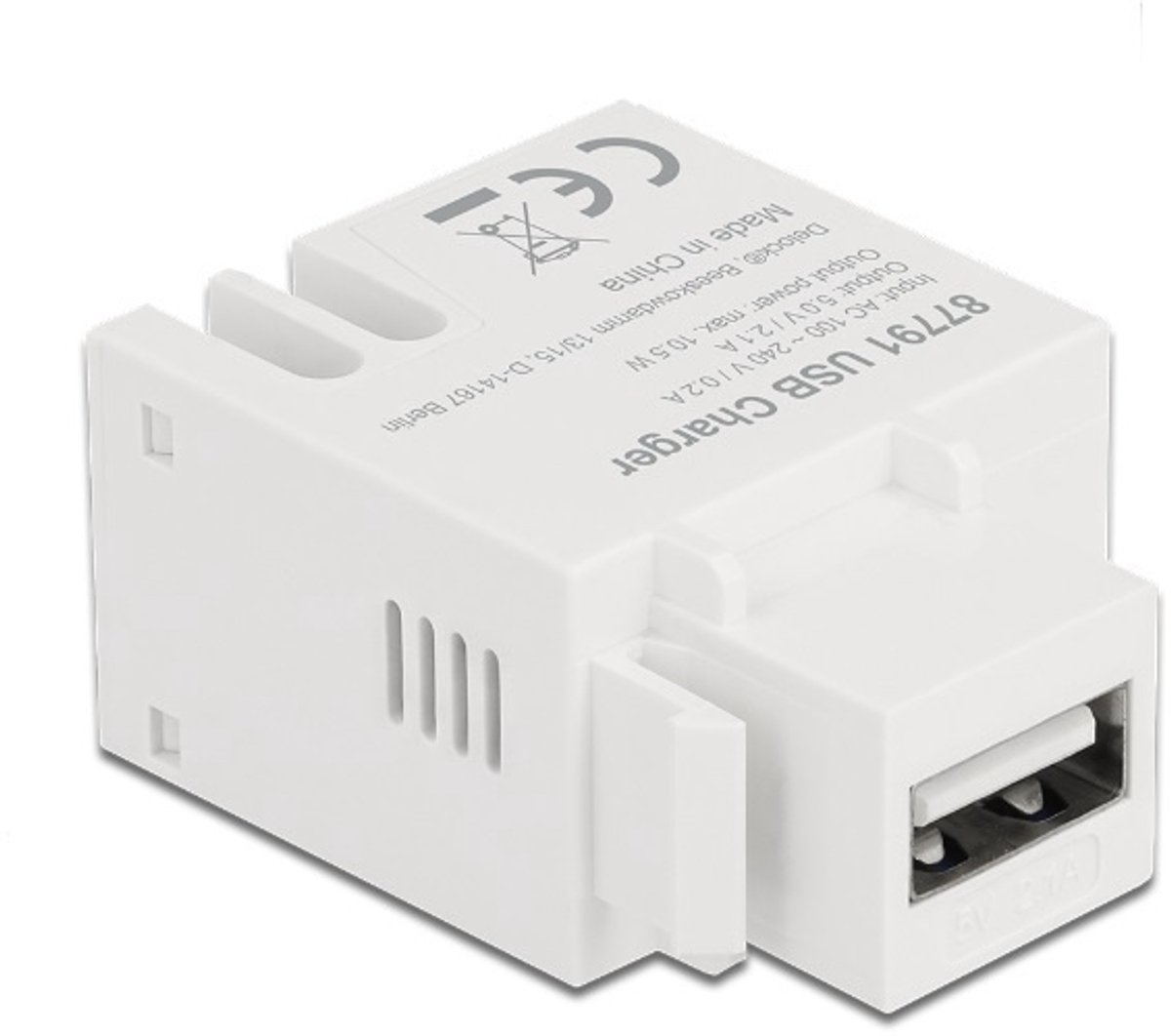 DeLOCK Power Adapter - USB - 10.5 Watt