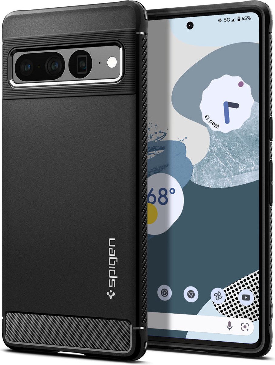 Spigen Rugged Armor - black - Google Pixel 7 Pro