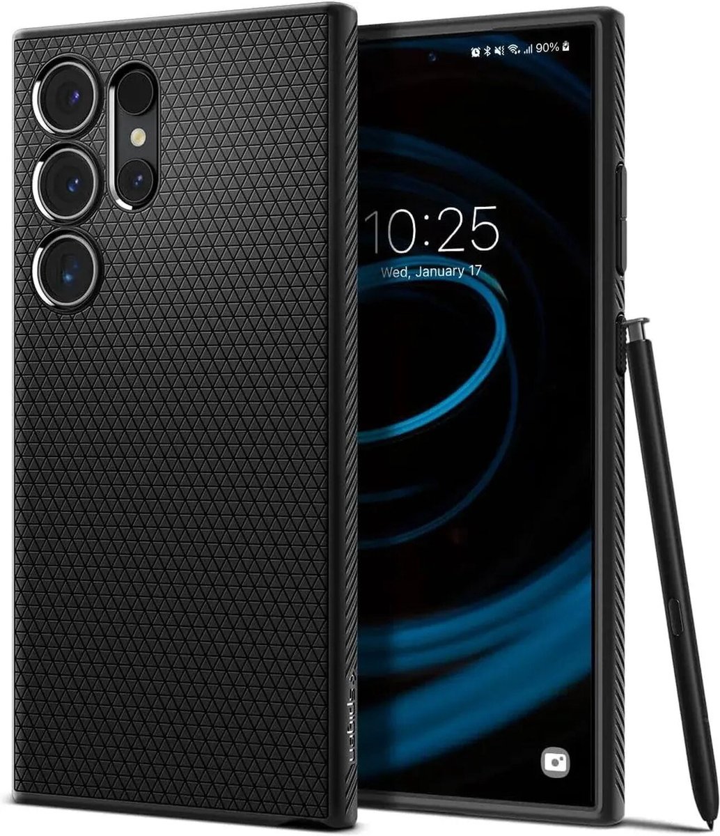 Spigen Liquid Air - matte black - Samsung Galaxy S24 Ultra