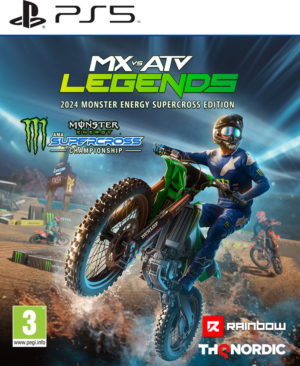 MX vs ATV Legends - 2024 (Monster Energy Supercross Edition) - Sony PlayStation 5 - Racing
