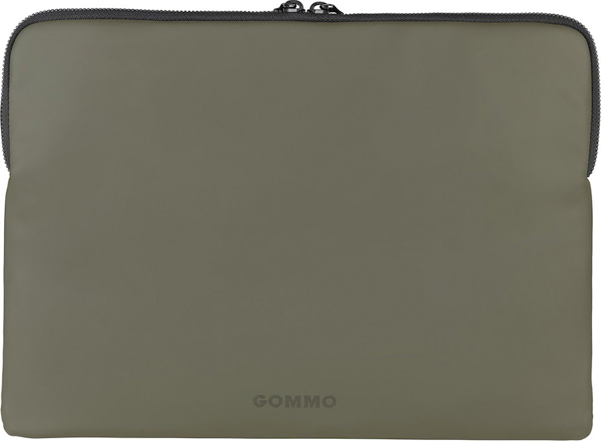 Tucano Gommo Etui til MacBook Pro 16" & Laptop 15.6" | Militærgrøn