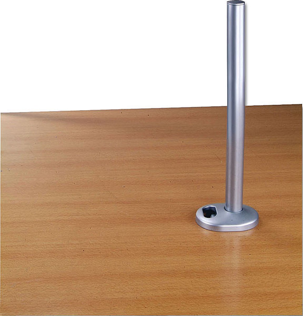 LINDY Desk Clamp Pole Support de table pour écran 1 Écran(s) argent rigide