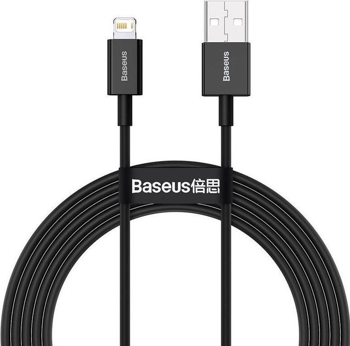 Baseus Superior Series Cable USB to iP 2.4A 2m (black)