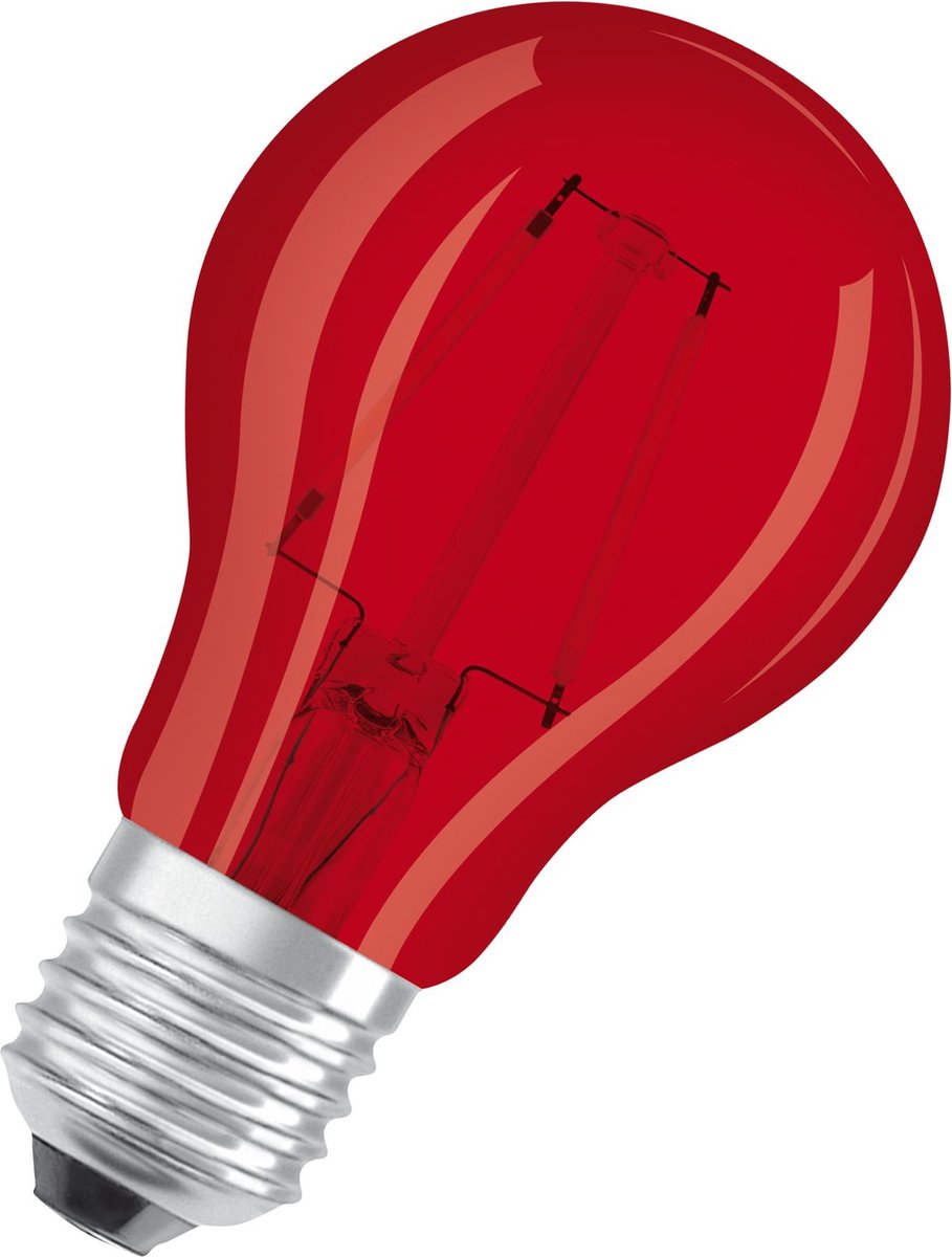 Osram LED pære Décor Standard 2,5W/510 (7W) Rød E27