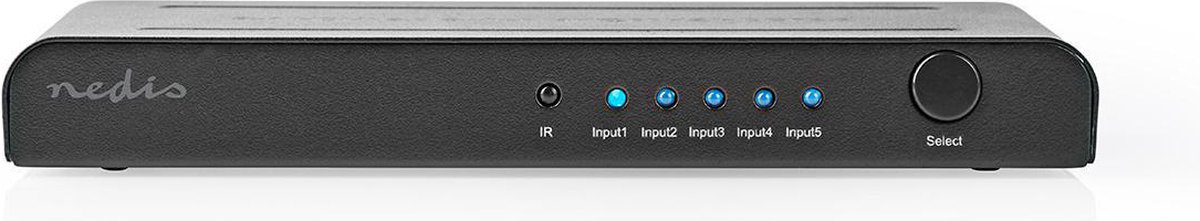 Nedis VSWI3475AT - video/audio switch - 5 ports